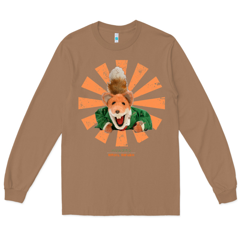 Basil Brush Retro Japanese Long Sleeve Tee by tuanDangUi | Teevron