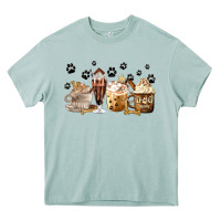 Arona Dog Mom Coffee Lover Coffee Cups Heavy Core Tee - MaliasSmallBusiness