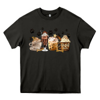 Asphalt Dog Mom Coffee Lover Coffee Cups Heavy Core Tee - MaliasSmallBusiness
