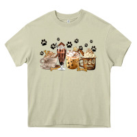 Mossy Dog Mom Coffee Lover Coffee Cups Heavy Core Tee - MaliasSmallBusiness