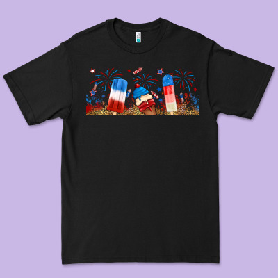 Fourth Of July Popsicle Premium Tee Designed By Ranaportraitstore
