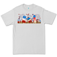Dove Grey fourth of july popsicle Premium Tee - RanaPortraitStore