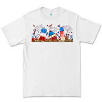 White fourth of july popsicle Premium Tee - RanaPortraitStore