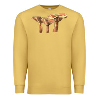 Antique Gold lactarius rufus mushroom Premium Sweatshirt - LillyAllenDesigns