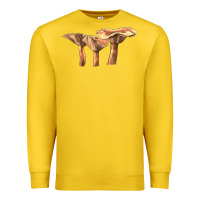 Lemon lactarius rufus mushroom Premium Sweatshirt - LillyAllenDesigns