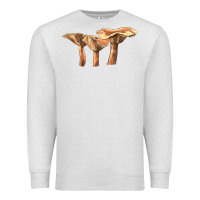 Oatmeal Heather lactarius rufus mushroom Premium Sweatshirt - LillyAllenDesigns