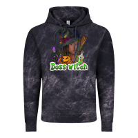 Cloud Black Boss witch afro Vintage Hoodie - NancyCooperArtShop