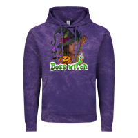 Cloud Purple Boss witch afro Vintage Hoodie - NancyCooperArtShop
