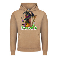 Vintage Coffee Boss witch afro Vintage Hoodie - NancyCooperArtShop