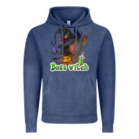 Vintage Denim Boss witch afro Vintage Hoodie - NancyCooperArtShop