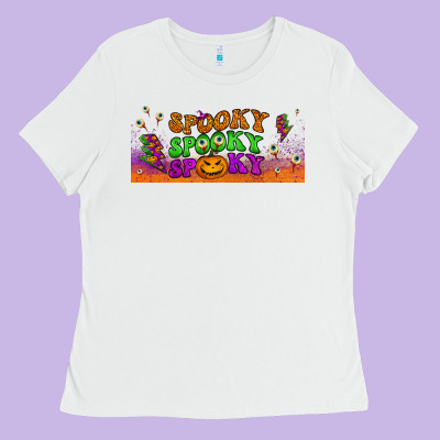 Spooky  Libbey Glass Ladies Tee Designed By Bundleandbundleshop