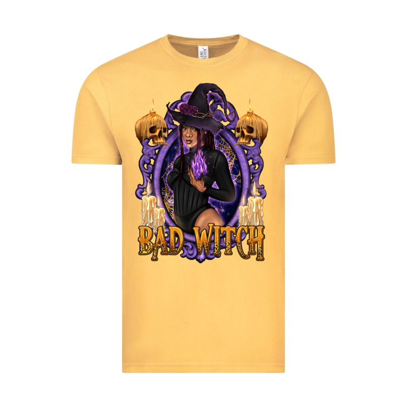 Bad Witch Black Woman Vintage Tee by texasbilliewilder | Teevron