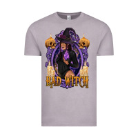 Vintage Zinc Bad Witch Black Woman Vintage Tee - texasbilliewilder