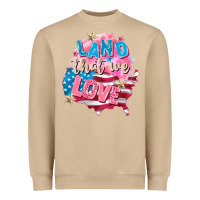 Mushroom Merica leopard lightning bolt Heavyweight Sweatshirt - FaDigitalArtStudio