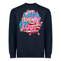 Merica Leopard Lightning Bolt Heavyweight Sweatshirt | Teevron