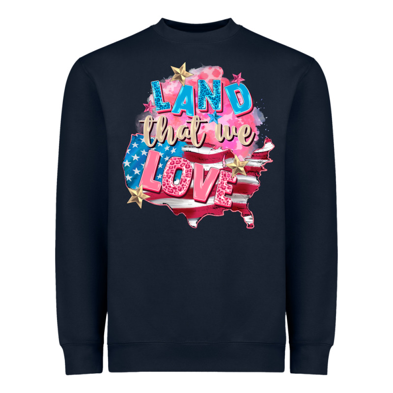 Merica Leopard Lightning Bolt Heavyweight Sweatshirt by FaDigitalArtStudio | Teevron