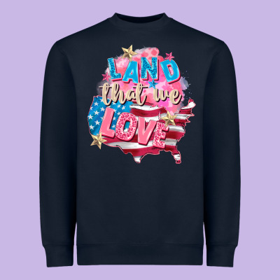 Merica Leopard Lightning Bolt Heavyweight Sweatshirt Designed By Fadigitalartstudio
