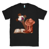 Black Boots with Bible and cross Classic Tee - Bettercallsaul