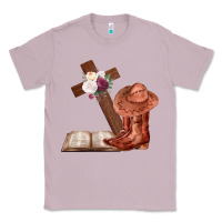 Lilac Boots with Bible and cross Classic Tee - Bettercallsaul