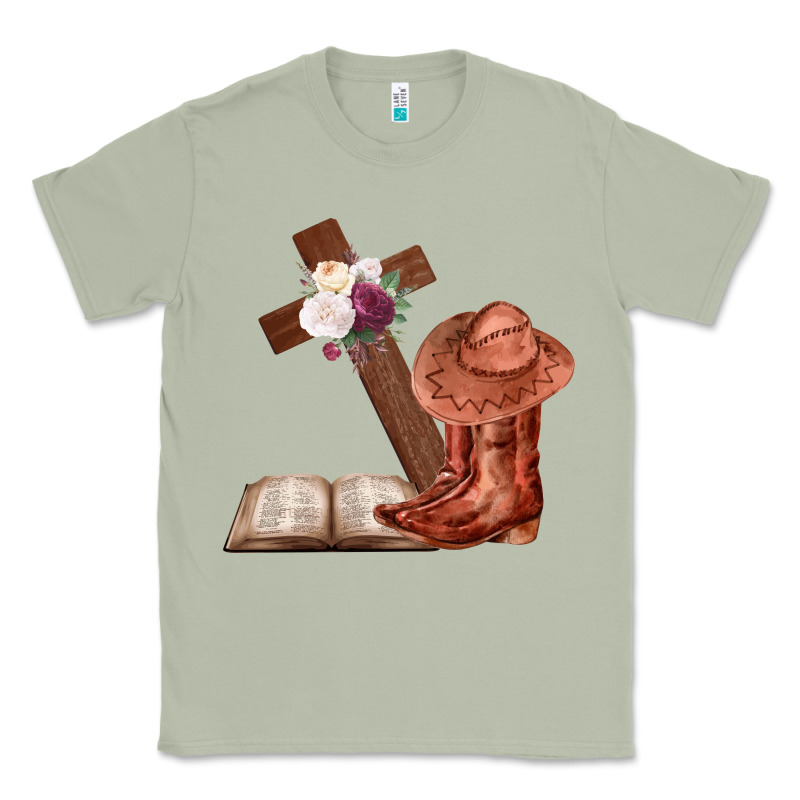 Boots With Bible And Cross Classic Tee by Bettercallsaul | Teevron