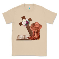 Mushroom Boots with Bible and cross Classic Tee - Bettercallsaul