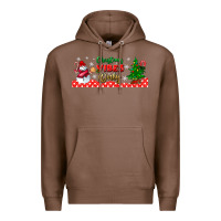 Chestnut christmas vibes only libbey glass Premium Hoodie - BundleAndBundleShop