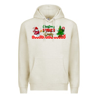 Oatmeal Heather christmas vibes only libbey glass Premium Hoodie - BundleAndBundleShop