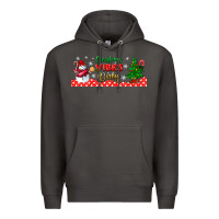 Smoke christmas vibes only libbey glass Premium Hoodie - BundleAndBundleShop