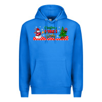 True Royal christmas vibes only libbey glass Premium Hoodie - BundleAndBundleShop