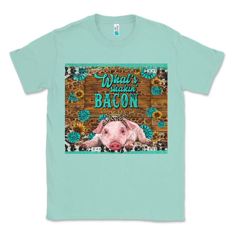 Whats Shakin Bacon Baby Pig Classic Tee by RanaPortraitStore | Teevron