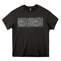 Asphalt grey leopard Heavy Core Tee - JahusDesignShop