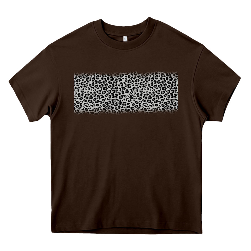 Grey Leopard Heavy Core Tee by JahusDesignShop | Teevron