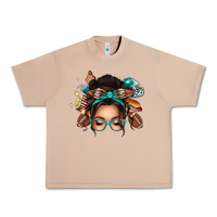Burro american football messy bun Urban Heavy Tee - texasbilliewilder
