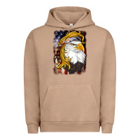 Pigment Burro american mullet   eagle Urban Hoodie - BarkalooDesign
