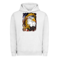 Pigment Lunar Rock american mullet   eagle Urban Hoodie - BarkalooDesign