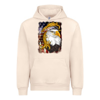 Sandshell american mullet   eagle Urban Hoodie - BarkalooDesign