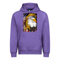 Tulip american mullet   eagle Urban Hoodie - BarkalooDesign