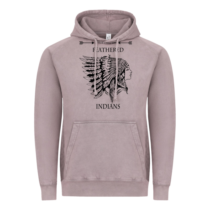 A Feathered Indians Tyler Darling Childers Art Gift For Fans Vintage Hoodie by tuanDangUi | Teevron