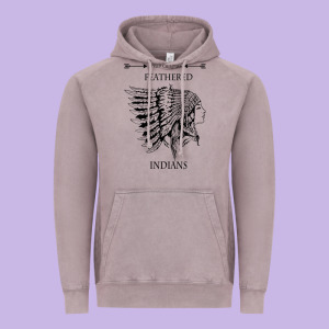 A Feathered Indians Tyler Darling Childers Art Gift For Fans Vintage Hoodie Designed By Tuandangui