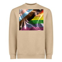 Mushroom Pride flag Heavyweight Sweatshirt - FaDigitalArtStudio