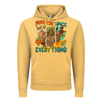 Vintage Mustard Pumpkin spice everything Vintage Hoodie - NancyCooperArtShop