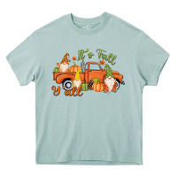 Arona It's Fall Y'all Gnome Heavy Core Tee - MaliasSmallBusiness