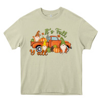 Mossy It's Fall Y'all Gnome Heavy Core Tee - MaliasSmallBusiness