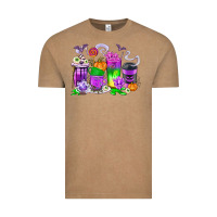 Vintage Coffee Halloween Coffee Cups Vintage Tee - texasbilliewilder