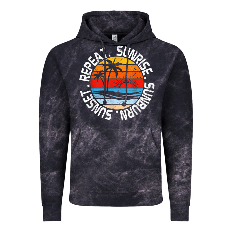 Sunrise Sunburn Sunset Repeat Retro Vintage Gift Vacation T Shirt Vintage Hoodie by tuanDangUi | Teevron