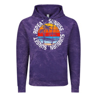 Cloud Purple sunrise sunburn sunset repeat retro vintage gift vacation t shirt Vintage Hoodie - tuanDangUi