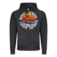 Vintage Black sunrise sunburn sunset repeat retro vintage gift vacation t shirt Vintage Hoodie - tuanDangUi