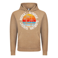 Vintage Coffee sunrise sunburn sunset repeat retro vintage gift vacation t shirt Vintage Hoodie - tuanDangUi