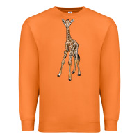 Carrot baby giraffe Premium Sweatshirt - LillyAllenDesigns
