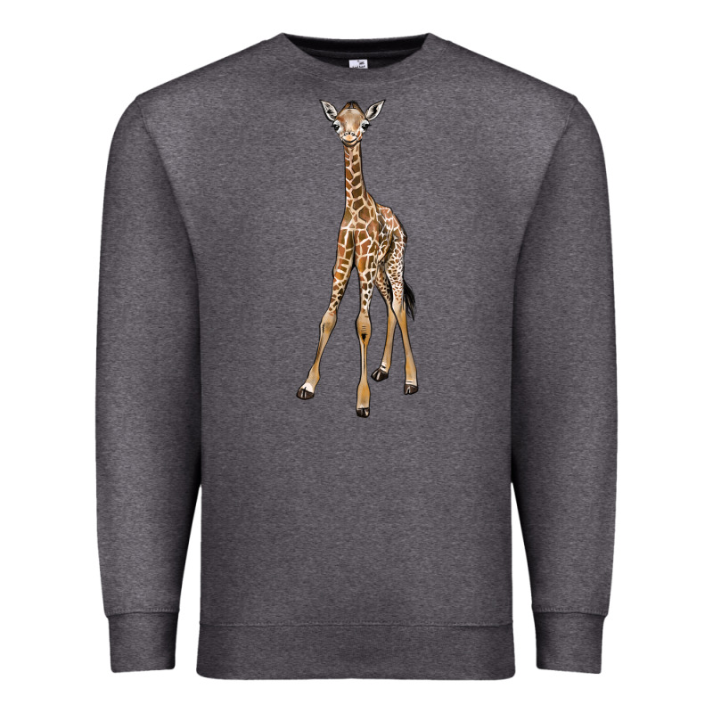 Baby Giraffe Premium Sweatshirt by LillyAllenDesigns | Teevron